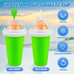 Magic Quick Frozen Slushy Maker Cup - Thumbnail 4